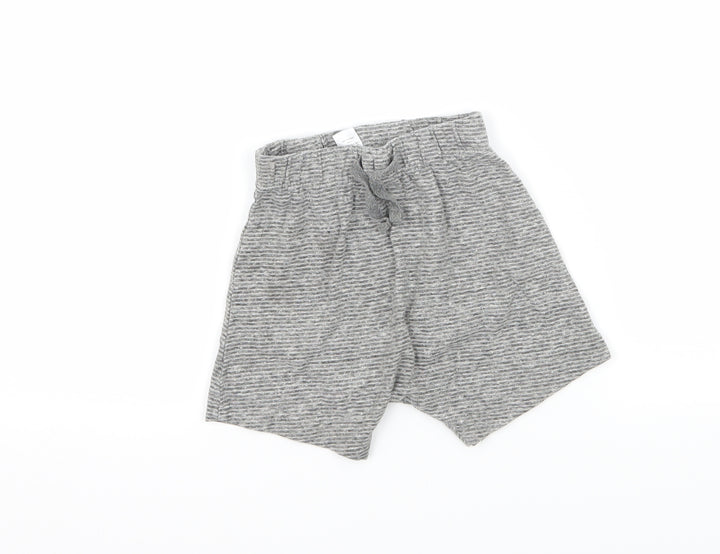 George Baby Grey Striped Jersey Capri Pyjama Pants Size 12-18 Months