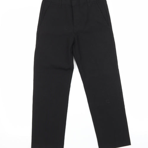 Marks and Spencer Boys Black   Cropped Trousers Size 6-7 Years