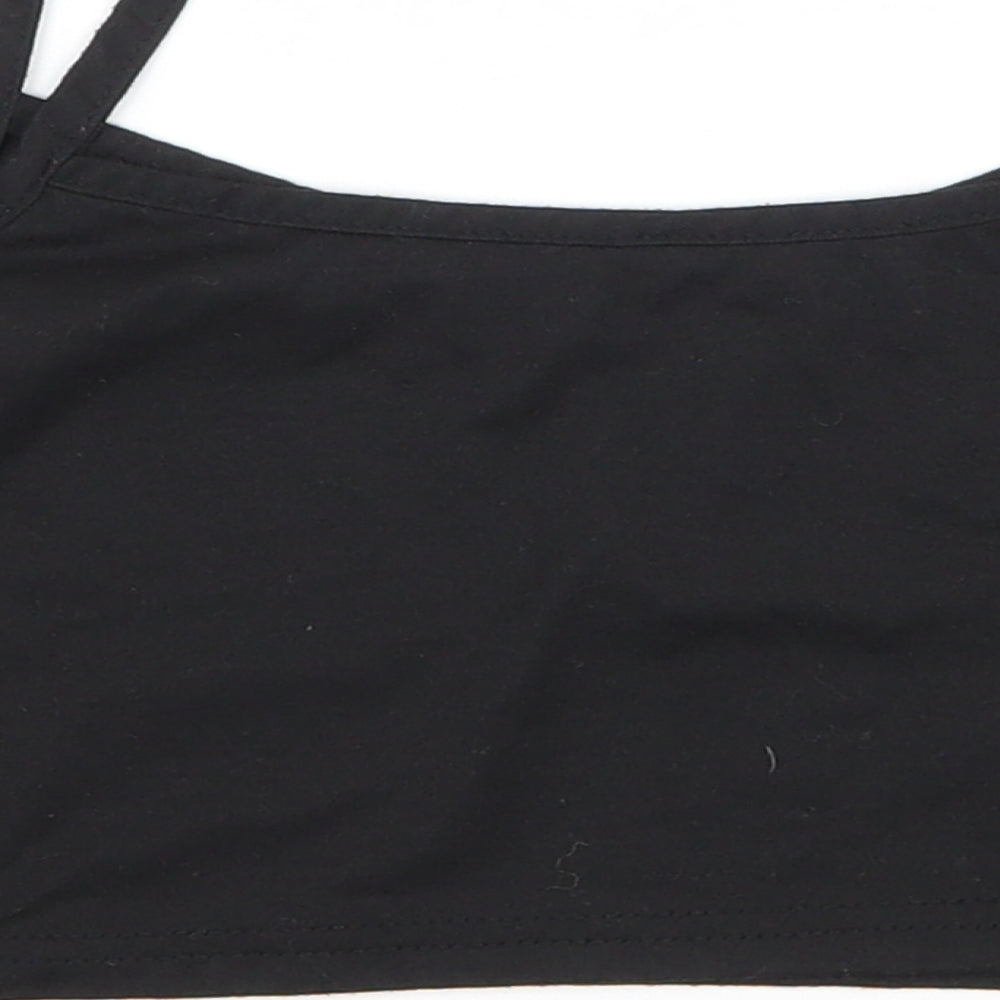Preworn Womens Black  Jersey Camisole Tank Size S  - Love