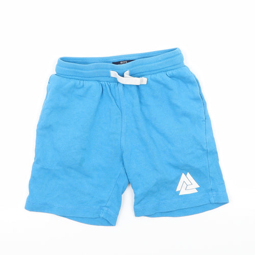 Matalan Boys Blue  Jersey Sweat Shorts Size 6 Years