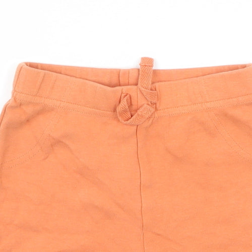 George Baby Orange  Jersey Cropped Trousers Size 12-18 Months