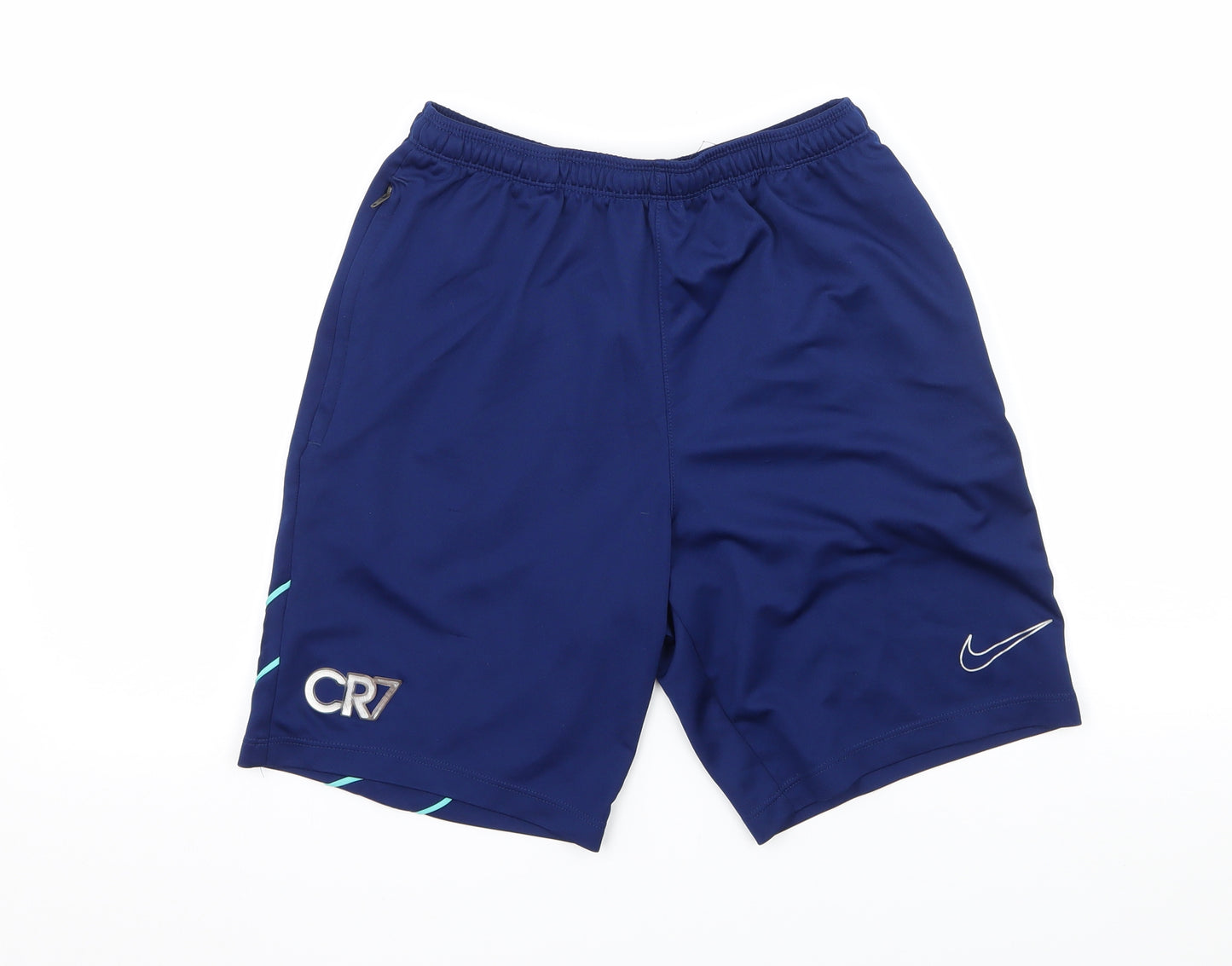 Nike Boys Blue  Jersey Sweat Shorts Size 11-12 Years