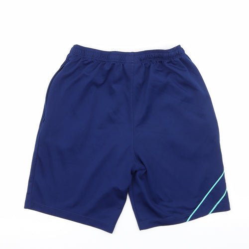 Nike Boys Blue  Jersey Sweat Shorts Size 11-12 Years