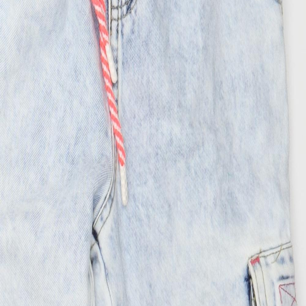 River Island Girls Blue  Denim Straight Jeans Size 8 Years