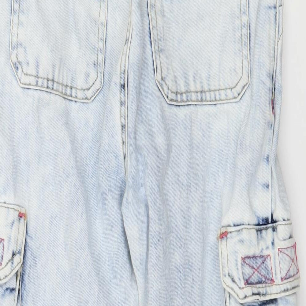 River Island Girls Blue  Denim Straight Jeans Size 8 Years