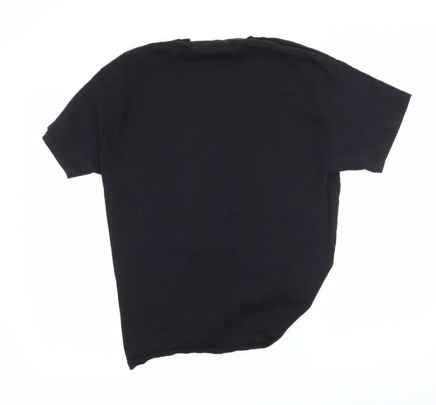 Fruit of the Loom Womens Black  Jersey Basic T-Shirt Size L  - Pink