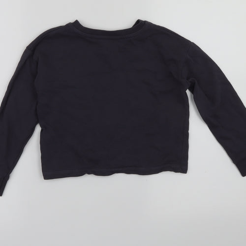 George Girls Blue   Pullover Jumper Size 6-7 Years