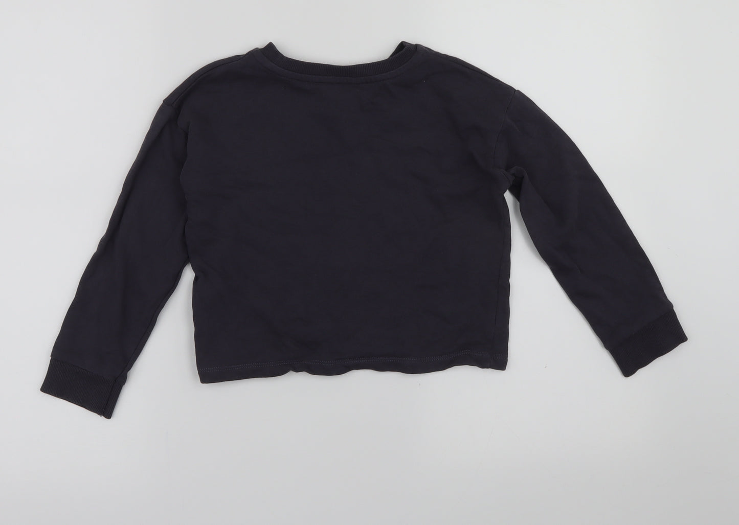 George Girls Blue   Pullover Jumper Size 6-7 Years