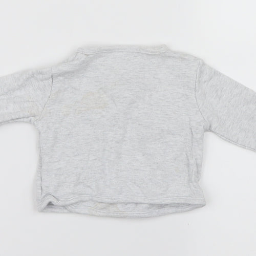 Primark  Grey Solid  Cami Pyjama Top Size 0-3 Months
