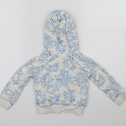 NEXT Girls Blue Floral  Jacket  Size 3 Years