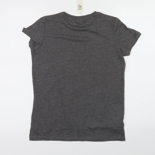 River Island Girls Grey   Basic T-Shirt Size 11-12 Years  - Justin Bieber
