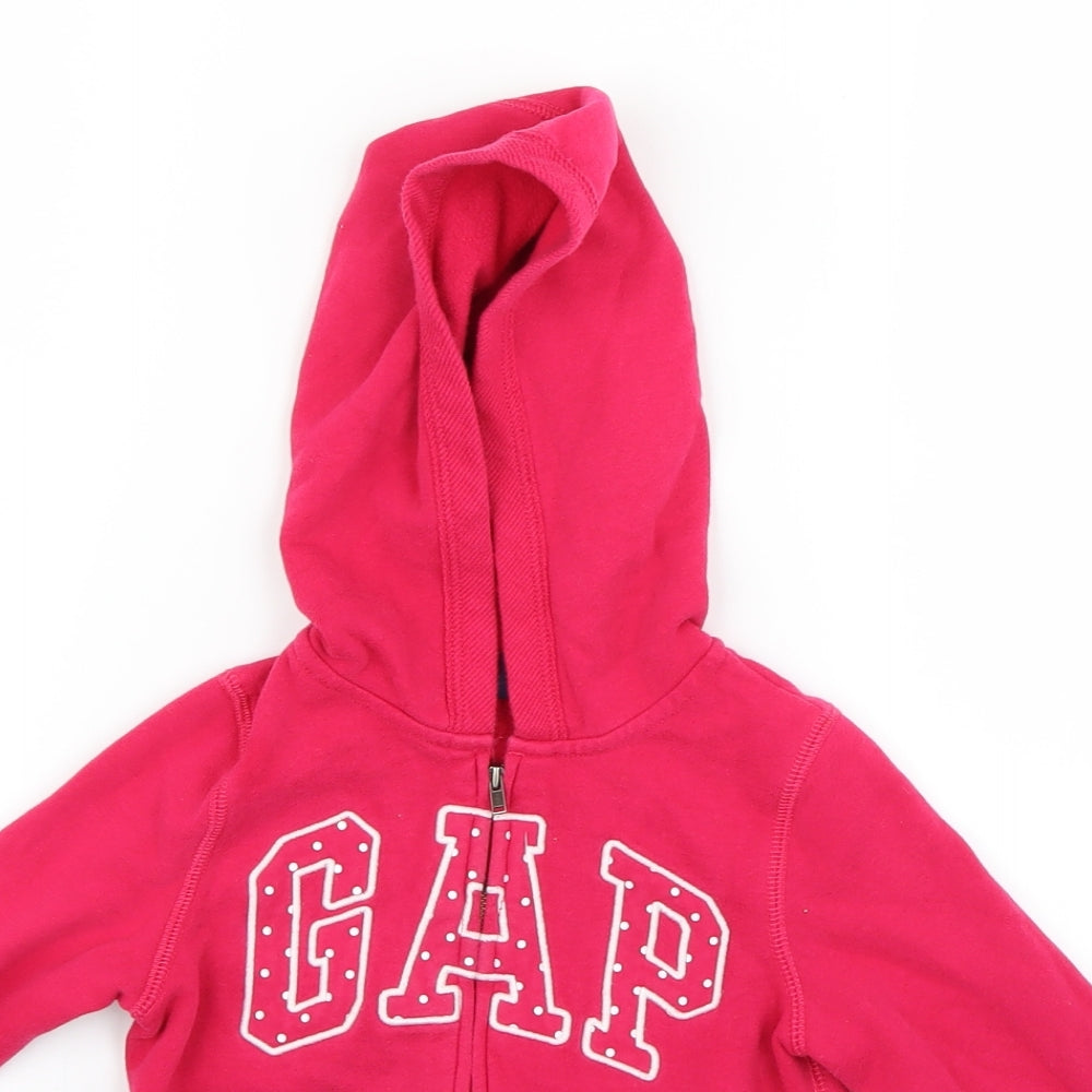 Baby Gap Girls Pink   Full Zip Hoodie Size 4 Years