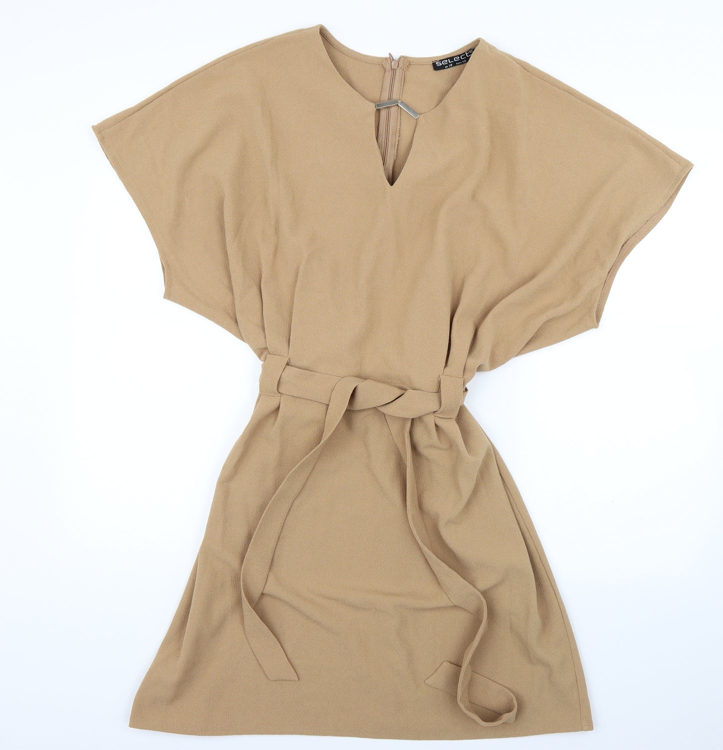 Select Womens Beige   A-Line  Size 18