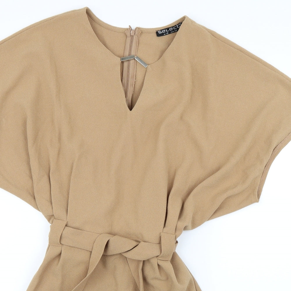 Select Womens Beige   A-Line  Size 18