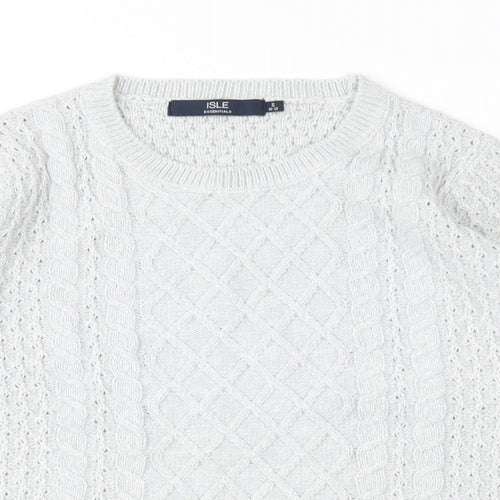 EWM Womens Grey   Pullover Jumper Size S
