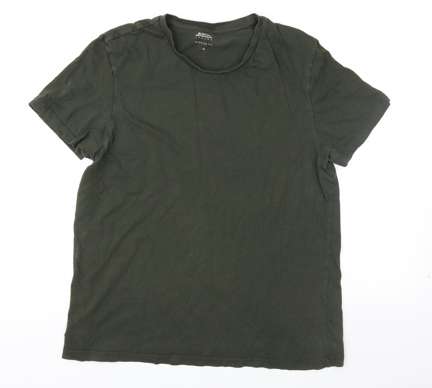 Burton Mens Green    T-Shirt Size M
