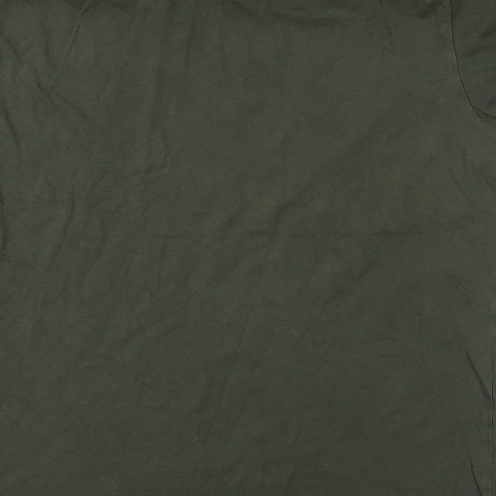 Burton Mens Green    T-Shirt Size M