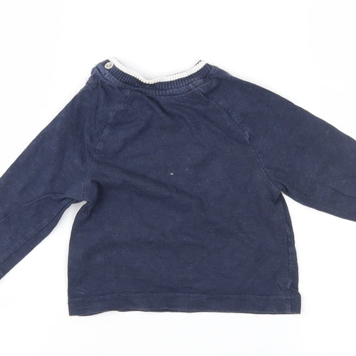 Nutmeg Boys Blue   Basic T-Shirt Size 6-9 Months