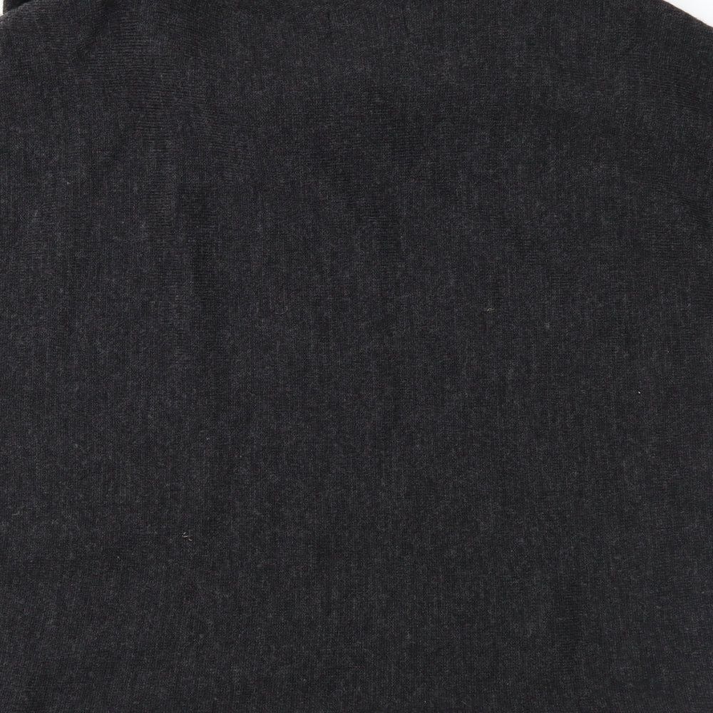 Cynthia Rowley Womens Grey   Pullover Jumper Size XL  - Merino Wool