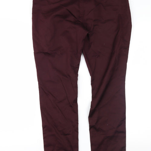 Wallis Womens Purple   Trousers  Size 14 L28 in