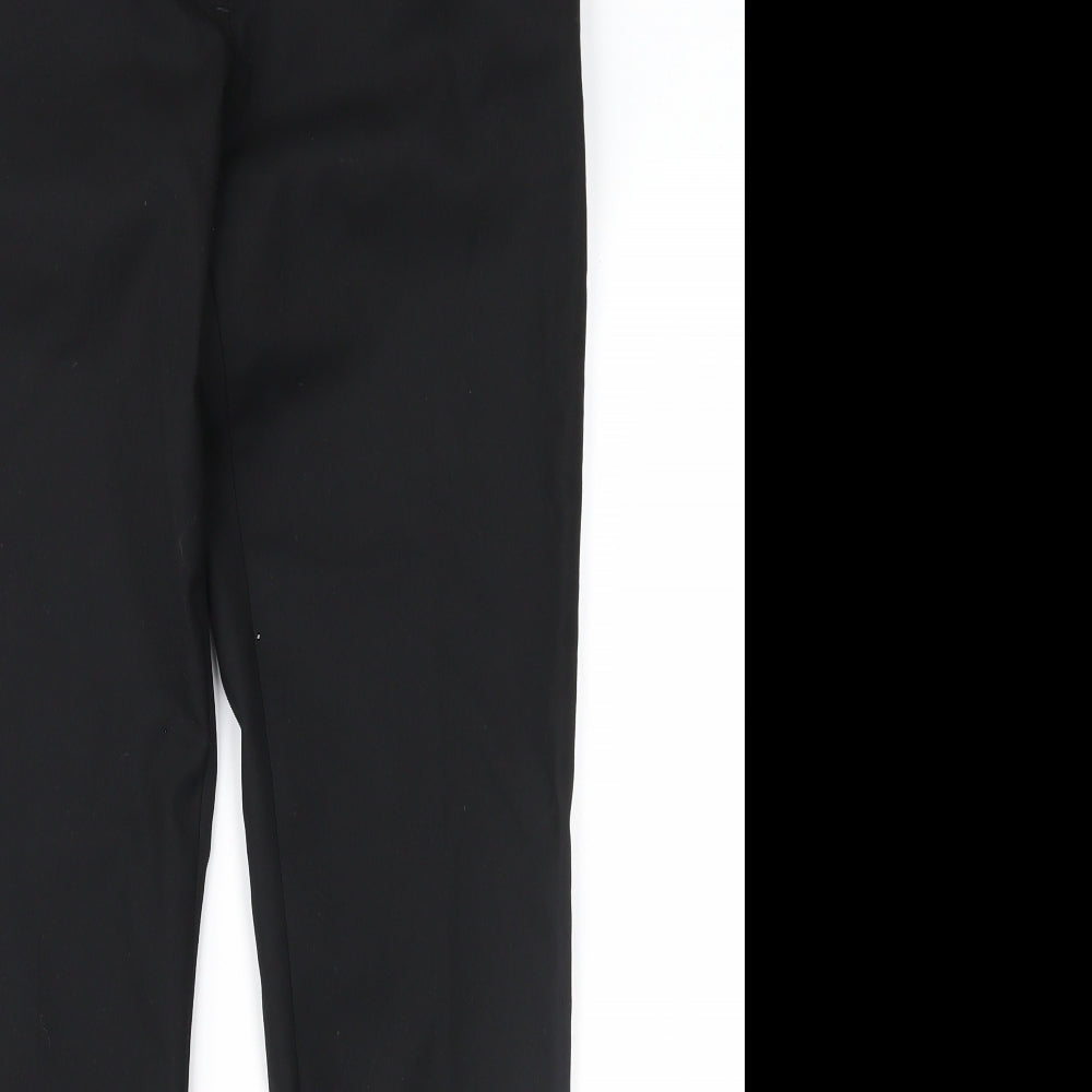 H&M Womens Black   Trousers  Size 8 L28 in