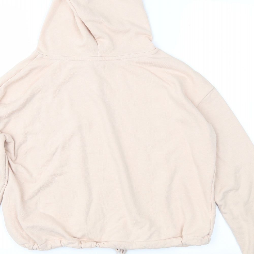 H&M Girls Pink   Pullover Hoodie Size 13-14 Years