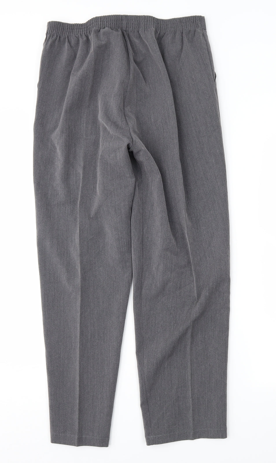 Classic Image Womens Grey   Trousers  Size 12 L27 in