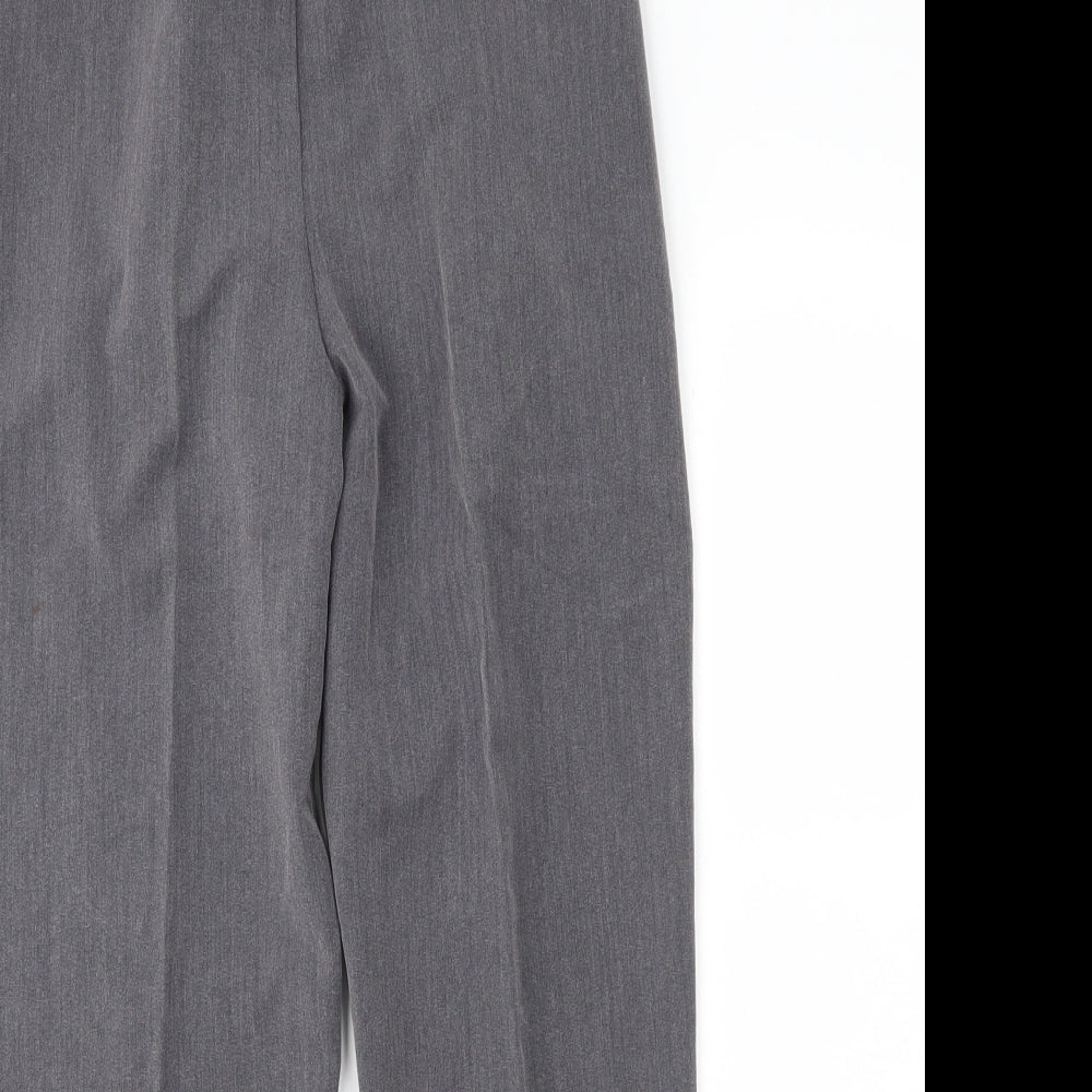 Classic Image Womens Grey   Trousers  Size 12 L27 in