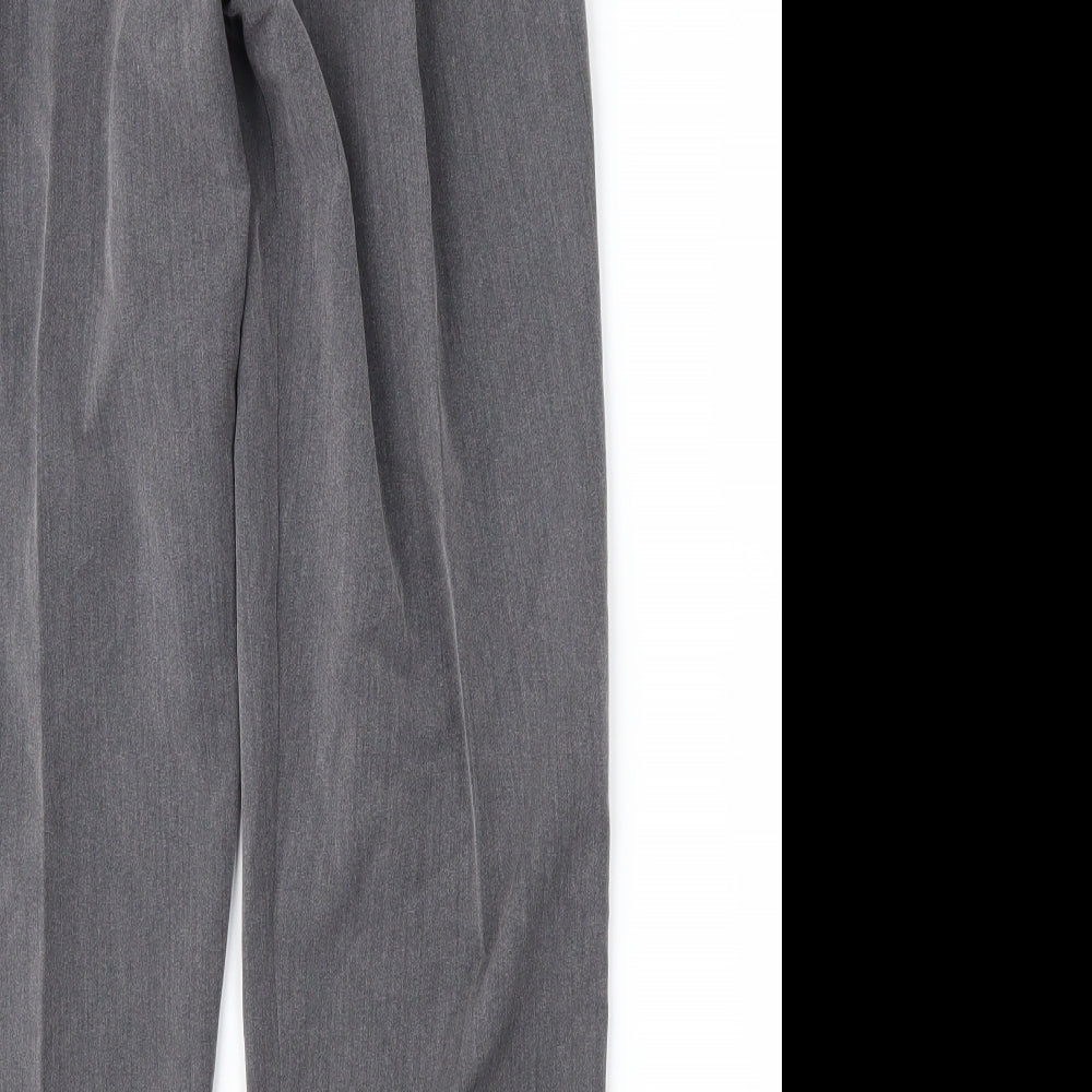 Classic Image Womens Grey   Trousers  Size 12 L27 in