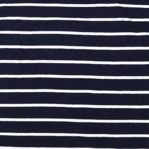 F&F Womens Blue Striped  Pullover Jumper Size 6