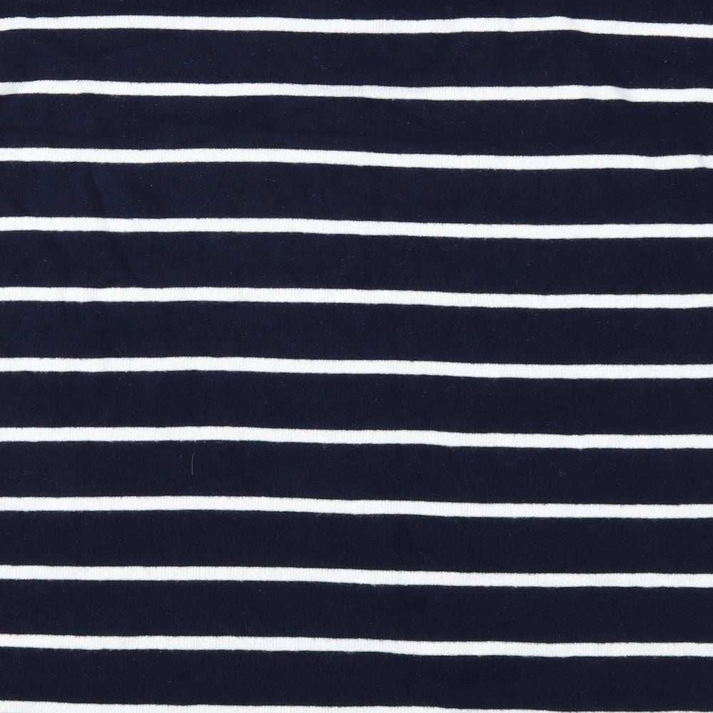 F&F Womens Blue Striped  Pullover Jumper Size 6