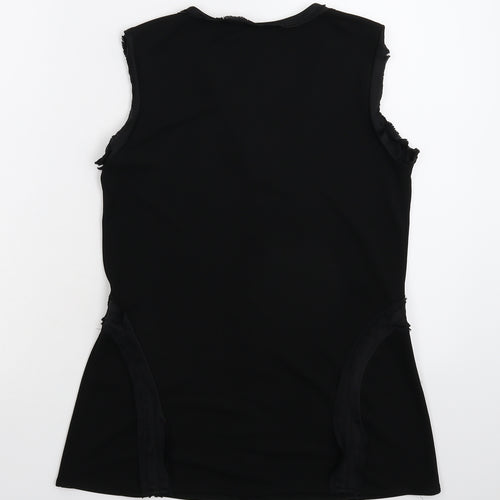 Warehouse Womens Black   Basic Tank Size 8