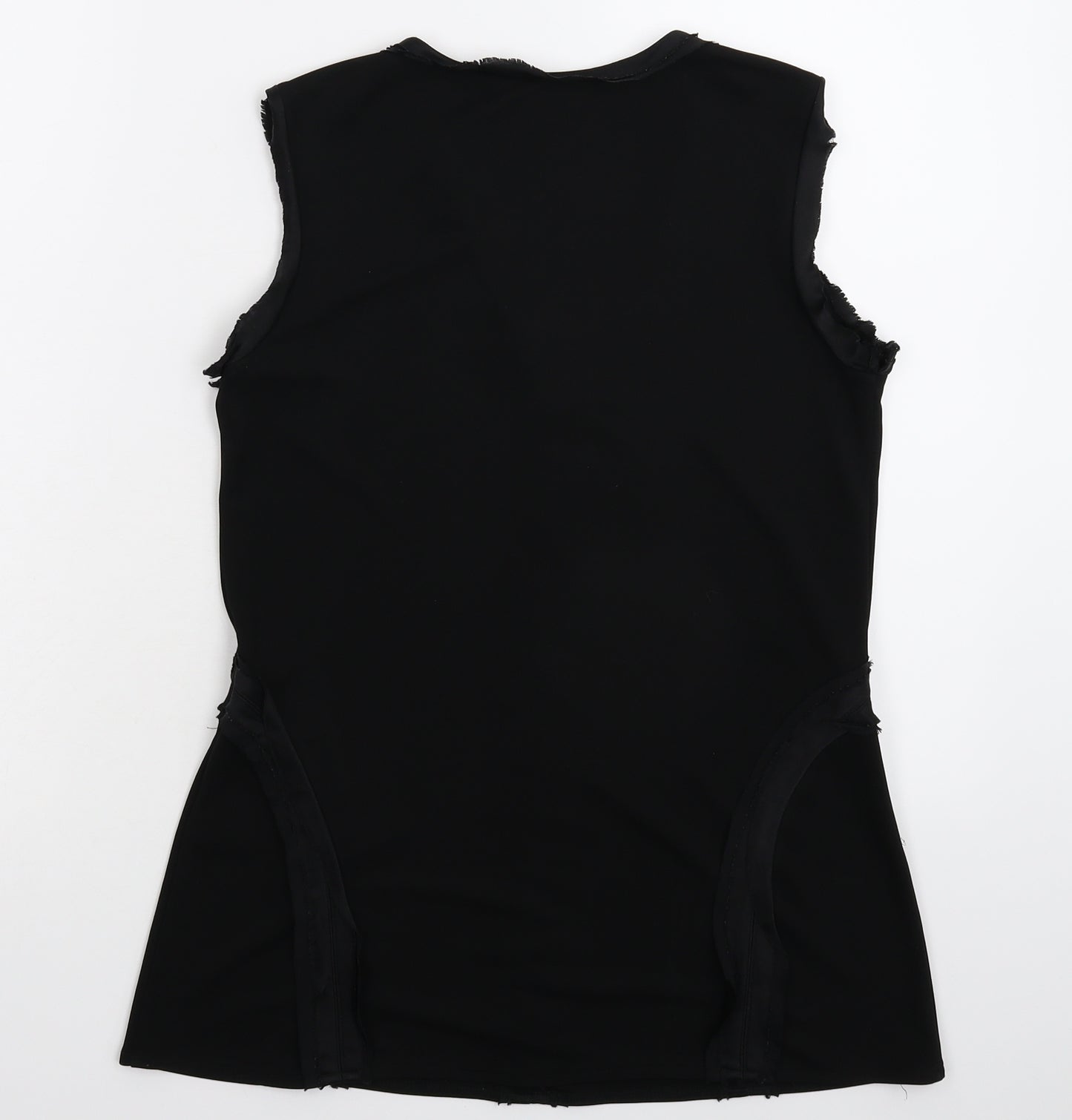 Warehouse Womens Black   Basic Tank Size 8