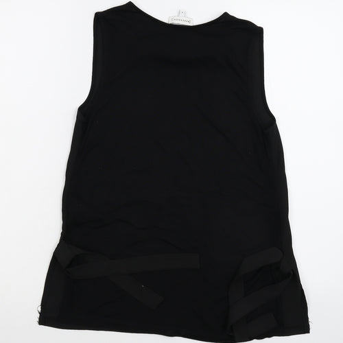 Warehouse Womens Black   Basic Tank Size 8