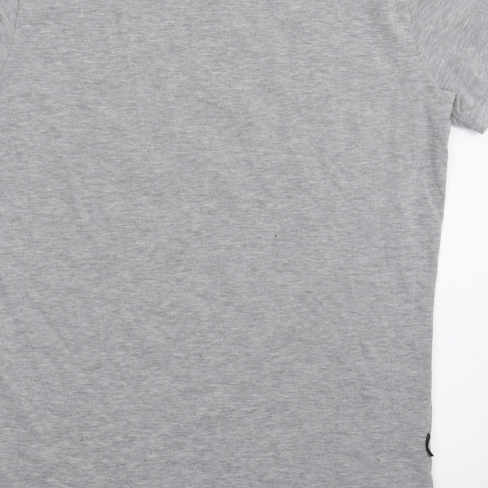 Gym King Mens Grey    T-Shirt Size S