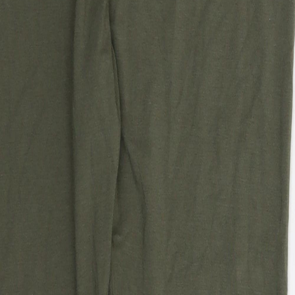 TU Womens Green   Capri Leggings Size 12 L29 in