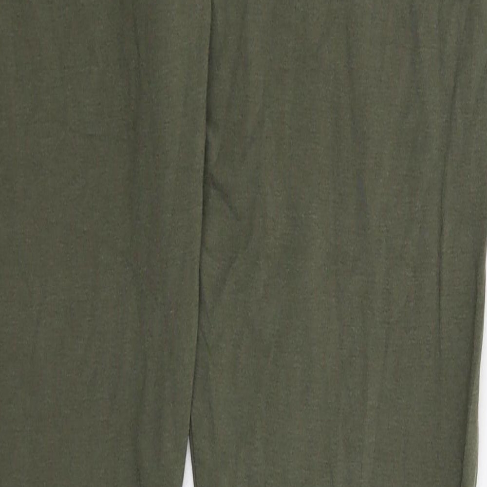 TU Womens Green   Capri Leggings Size 12 L29 in