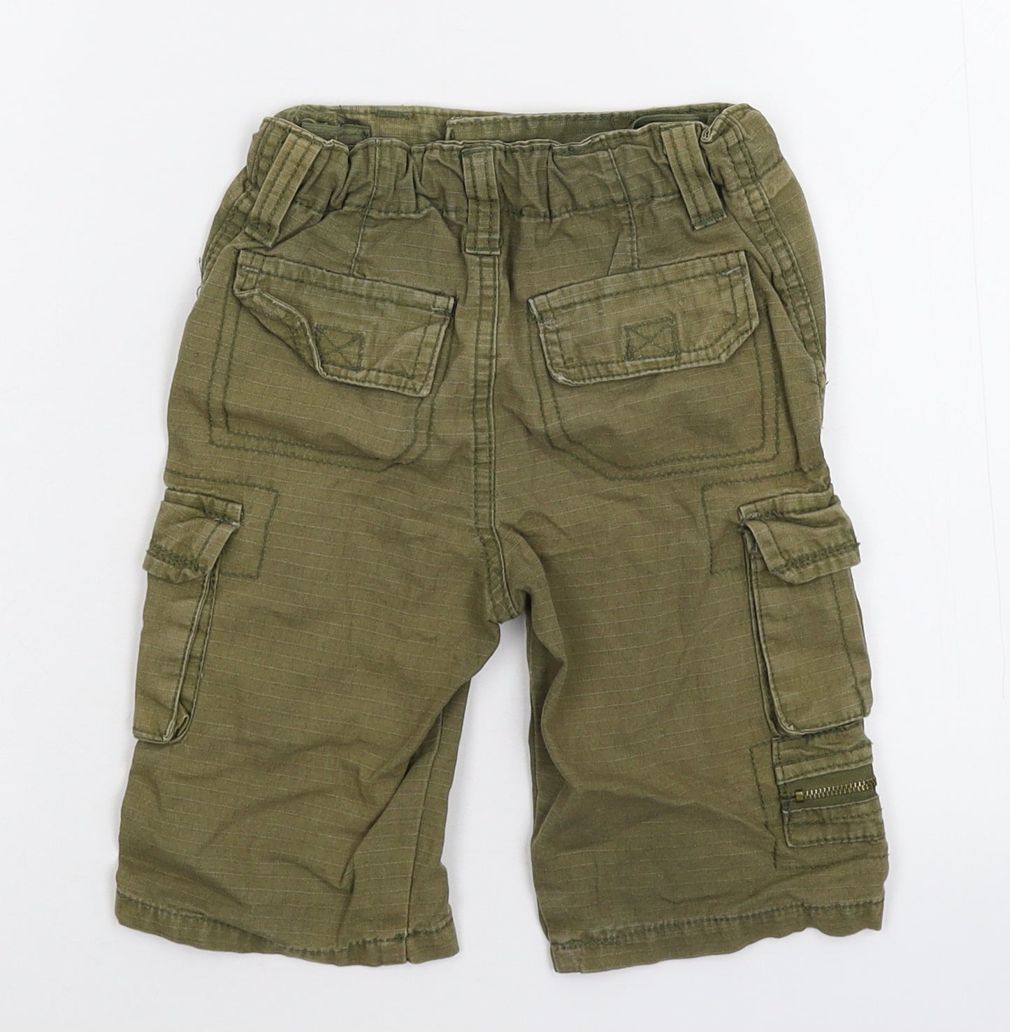 Rebel Boys Green   Cargo Trousers Size 2-3 Years