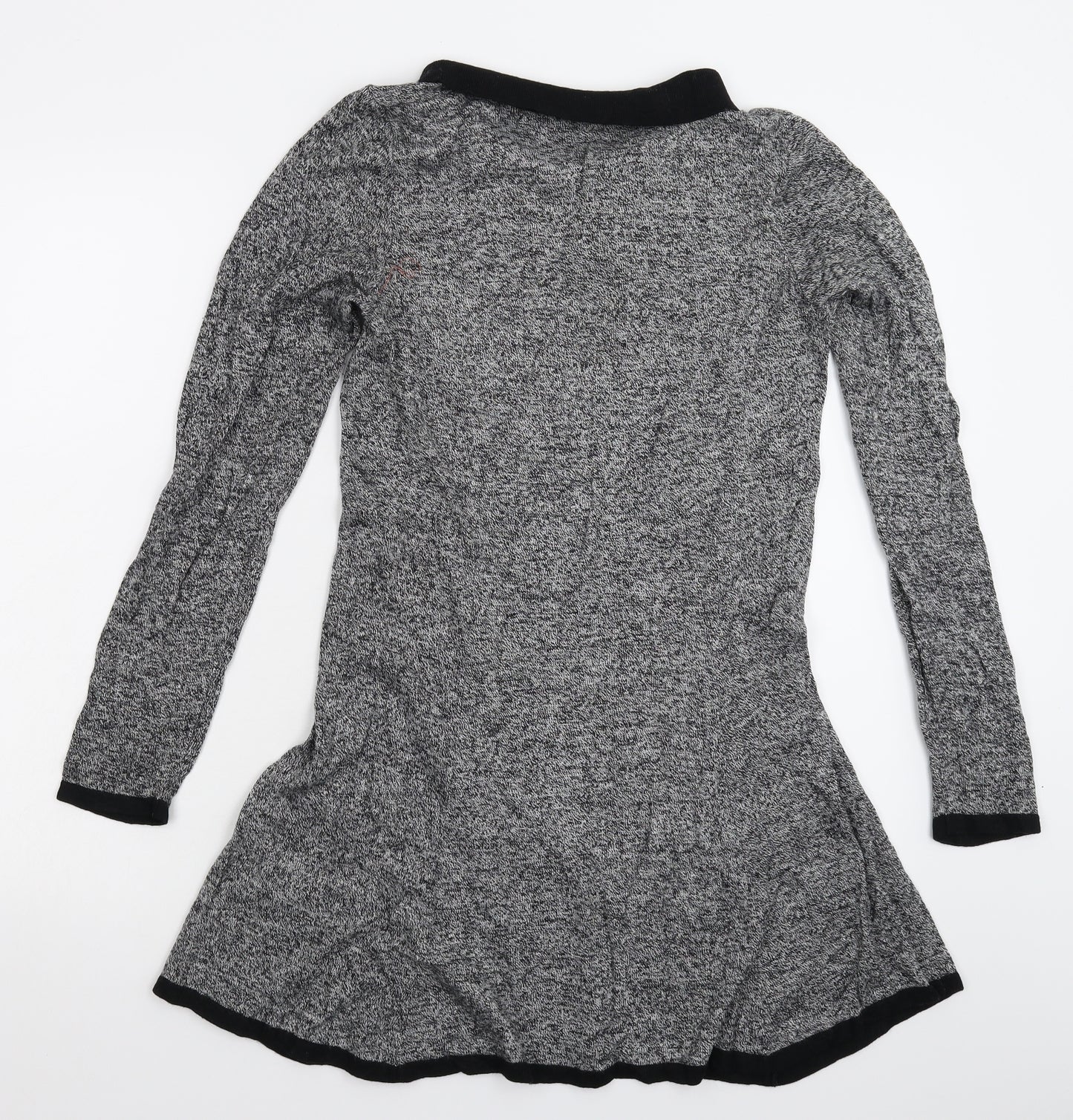 George Womens Grey  Knit Jumper Dress  Size 12