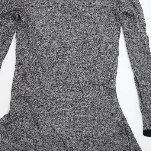 George Womens Grey  Knit Jumper Dress  Size 12