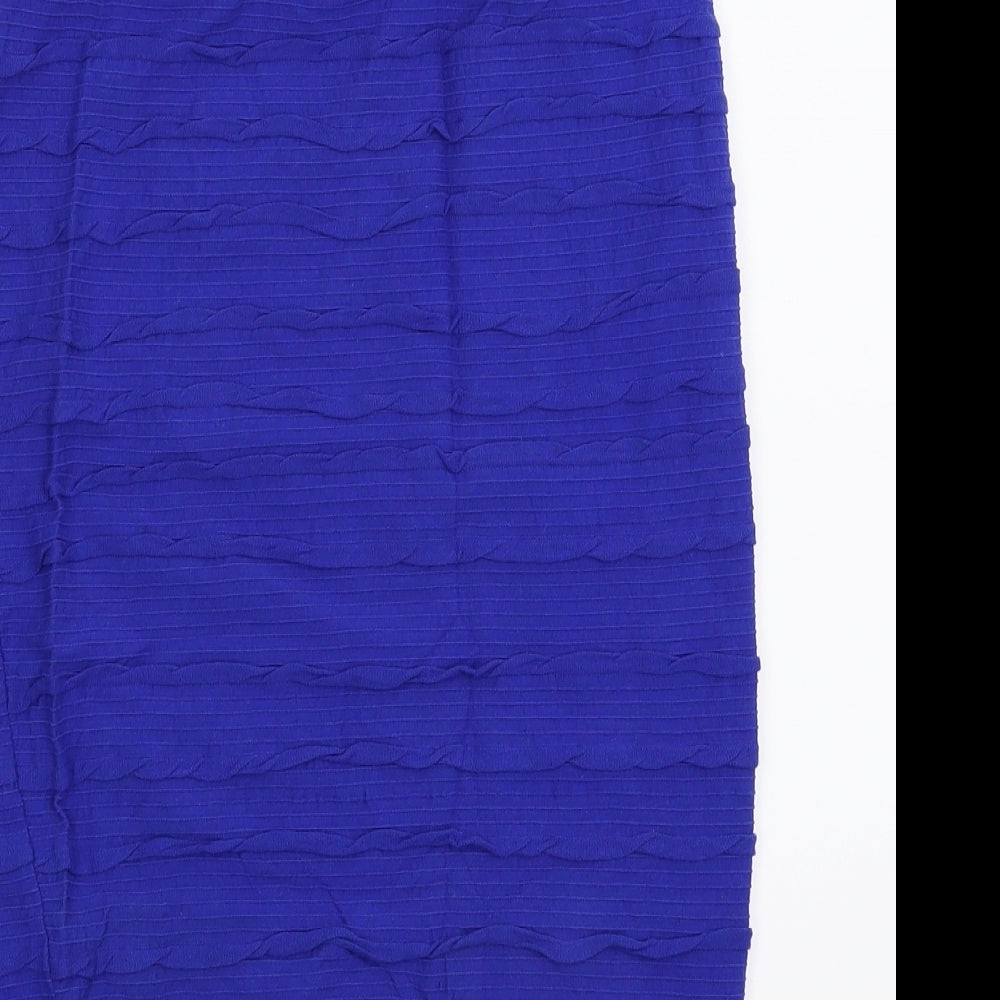 George Womens Blue   Straight & Pencil Skirt Size 12
