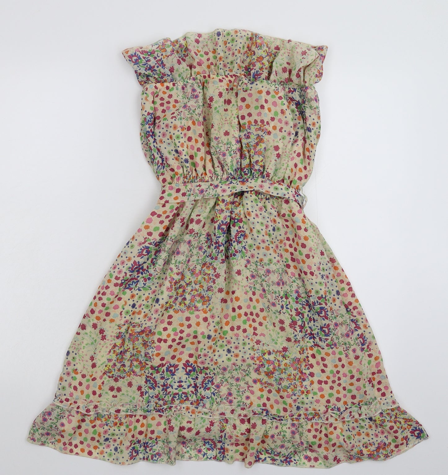 Be Beau Womens Multicoloured Floral  Fit & Flare  Size 14