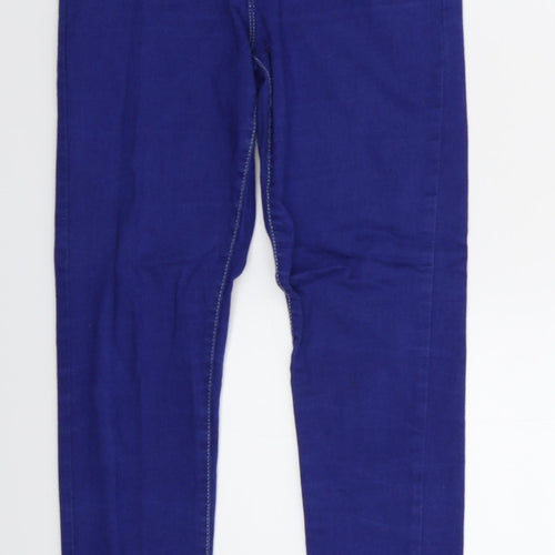 Denim & Co.Blue Womens Blue  Denim Jegging Jeans Size 12 L29 in