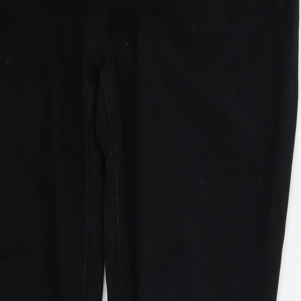 NEXT Womens Black  Denim Skinny Jeans Size 12 L29 in