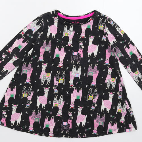 F&F Girls Black   T-Shirt Dress  Size 2-3 Years