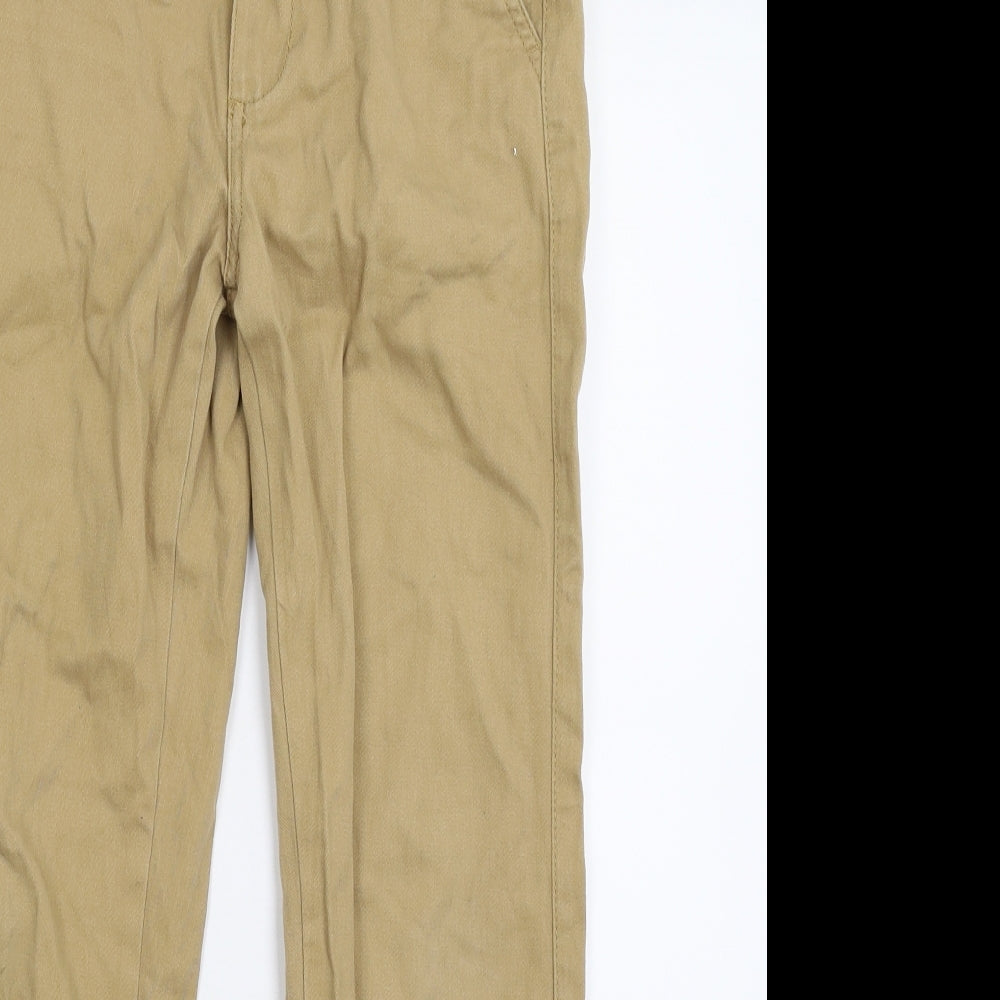 Denim & Co. Boys Beige   Chino Trousers Size 10-11 Years