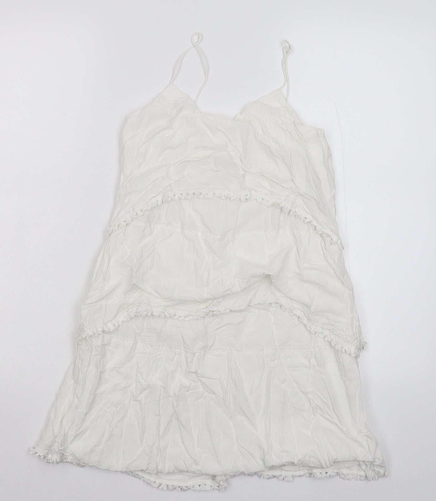 Dry Lake Womens White   Basic Tank Size XS