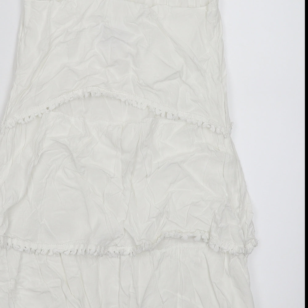 Dry Lake Womens White   Basic Tank Size XS
