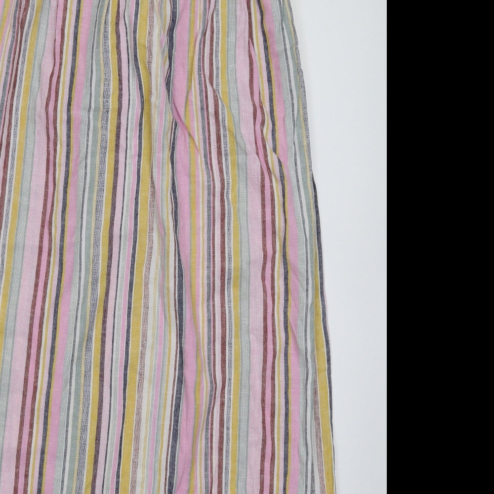 George Womens Multicoloured Striped  Tank Dress  Size 10