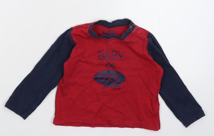 Lupilu Baby Multicoloured Basic T-Shirt Size 9-12 Months